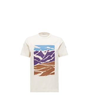 Moncler T-Shirt - Blu