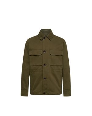 Moncler Moncler Chaqueta De Campo De Algodón Thaldrik, Hombre, Talla - Verde