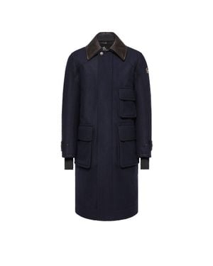 Moncler Moncler Villard Long Padded Jacket - Blue