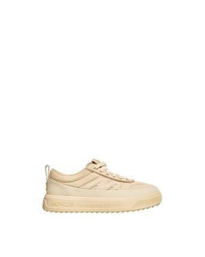 Moncler Moncler Altive Nubuck & Suede Sneakers - Natural