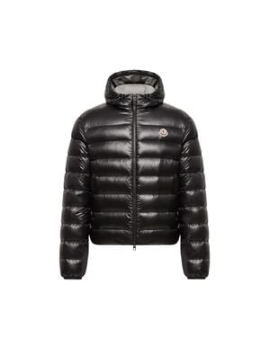 Moncler Moncler Doudoune Courte Repliable À Capuche Forzo, Homme, Taille - Noir