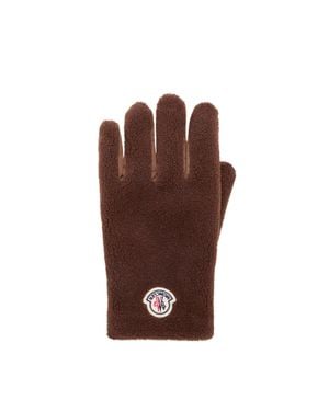 Moncler Guanti Imbottiti - Marrone