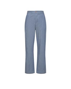 Moncler Moncler Vaqueros Rectos, Hombre, Talla - Azul