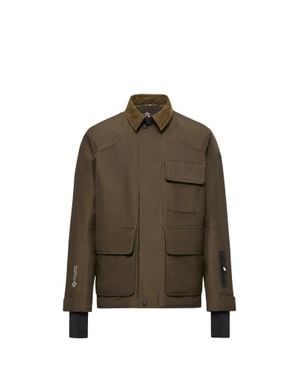 Moncler Moncler Andes Hooded Insulated Ski Jacket - Brown