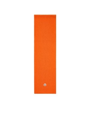 Moncler Moncler Wool Blend Logo Scarf - Orange