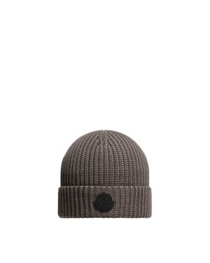 Moncler Moncler Cotton Beanie - Brown