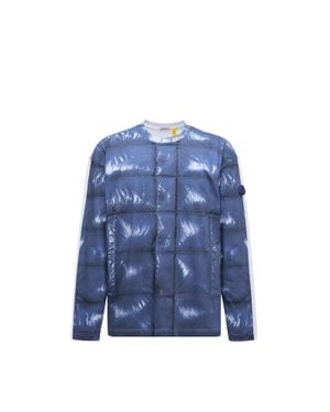 Moncler x A$AP ROCKY Moncler Cotton Long Sleeve T-Shirt - Blue