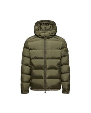 Moncler Moncler Maya Matte Short Down Jacket - Green