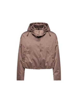 Moncler Moncler Chevreuil Duchesse Short Down Jacket - Brown