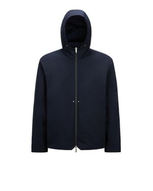 Moncler Lacha Hooded Windbreaker - Blue