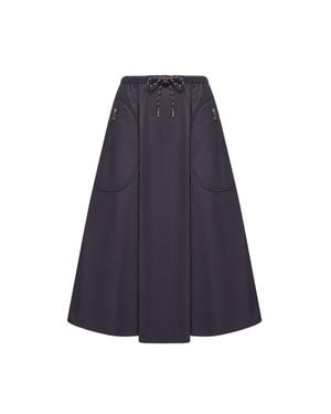Moncler Moncler Midi Skirt - Blue