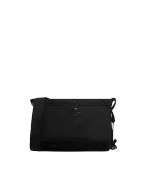 Moncler New Tech Water-Repellent Crossbody Bag - Black