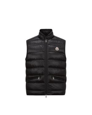 Moncler Waistcoats - Black