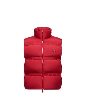 Moncler x A$AP ROCKY Sparky Down Gilet - Red
