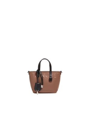 Moncler Borsa Tote Very Micro, Donna, Taglia - Marrone