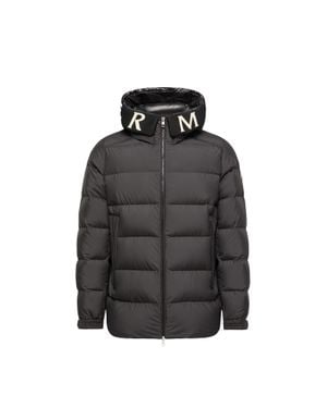 Moncler Moncler Orvelle Hooded Mid-Length Down Jacket - Black
