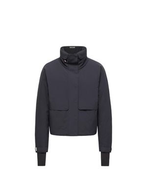 Moncler Moncler Danses Isolierte Skijacke Mit Kapuze, Damen, Größe - Blau