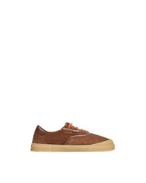 Moncler Moncler Vera Leisure Suede Sneakers - Brown