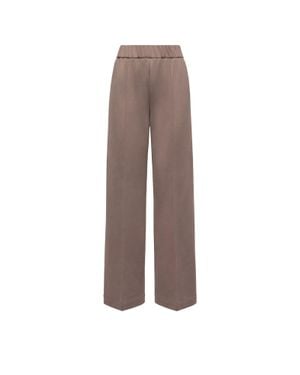 Moncler Moncler Technical Fleece Track Pants - Brown
