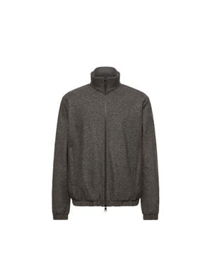 Moncler Moncler Limberl Kurze Flanelldaunenjacke, Herren, Größe - Grau
