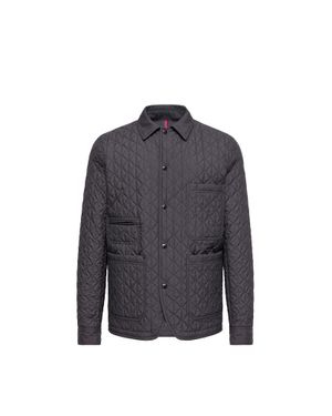 Moncler Moncler Theoline Diamond-Quilted Padded Jacket - Blue