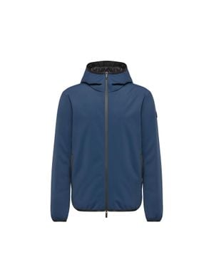 Moncler Moncler Doudoune À Capuche Ciampolin, Homme, Taille - Bleu