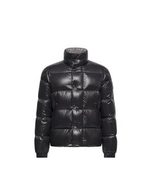 Moncler Moncler Doudoune Courte Brendola Laquée, Homme, Taille - Noir