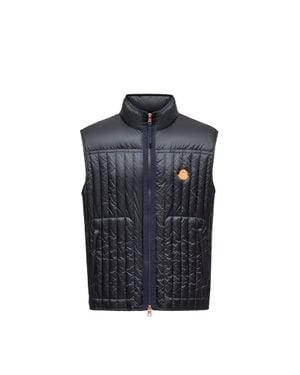 Moncler x Gilga Farm designed by Donald Glover Moncler X Gilga Farm By Donald Glover Tangerine Down Vest - Blue