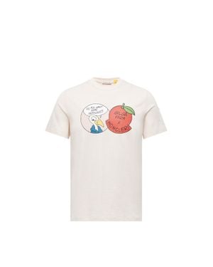 Moncler x Gilga Farm designed by Donald Glover Moncler X Gilga Farm By Donald Glover Cotton T-Shirt - White
