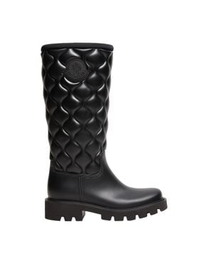 Moncler Moncler Kickstream High Rain Boots - Black