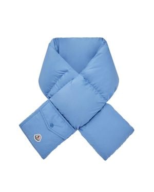 Moncler Moncler Down Packable Scarf - Blue