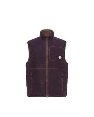 Moncler Moncler Chaleco De Punto, Hombre, Talla - Morado