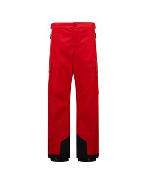 Moncler Padded Gore-Tex Ski Trousers - Red