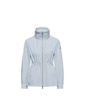 Moncler Moncler Enette Hooded Short Parka Jacket - Blue