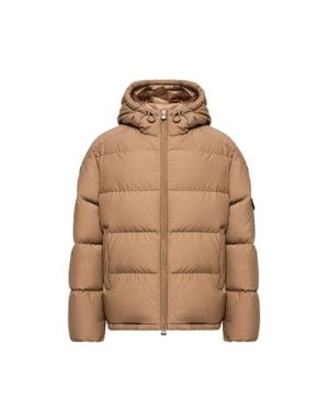 Moncler Piumino Corto Himalaya Con Cappuccio, Uomo, Taglia - Marrone