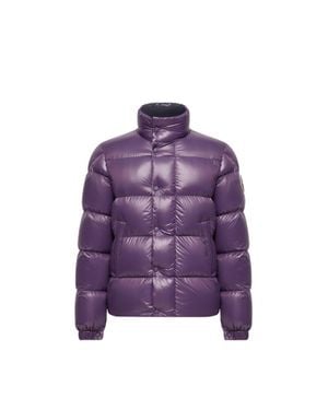 Moncler Moncler Brendola Laqué Short Down Jacket - Purple