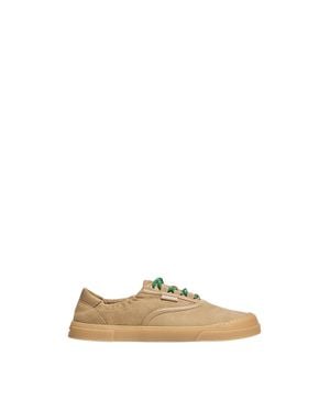 Moncler Moncler Vera Leisure Suede Sneakers - Natural