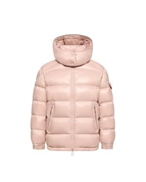 Moncler Moncler Maire Hooded Short Down Jacket - Pink