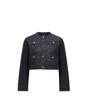 Moncler Tencin Denim Jacket - Blue