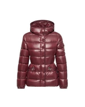 Moncler Moncler Barante Hooded Short Down Jacket - Red