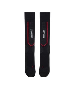 Moncler Moncler Wool Socks - Black
