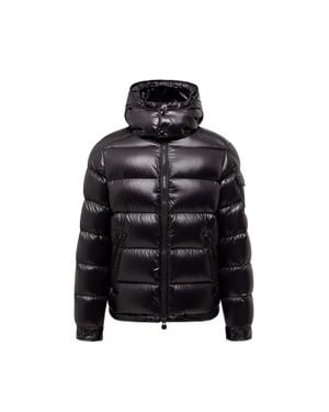 Moncler Moncler Maya Hooded Short Down Jacket - Black