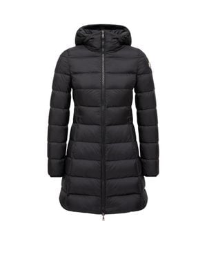 Moncler Moncler Gie Hooded Long Down Jacket - Black