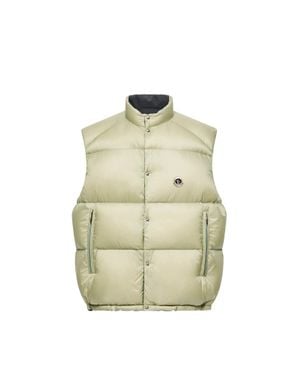 Moncler Moncler Tibb Reversible Down Vest - Metallic