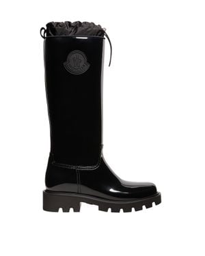 Moncler Moncler Kickstream High Rain Boots - Black