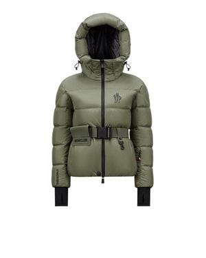 Moncler Piumino Da Sci Bouquetin Con Cappuccio, Donna, Taglia - Verde