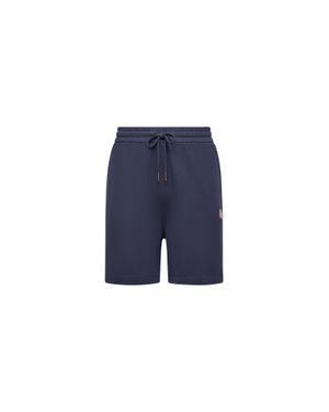Moncler x Gilga Farm designed by Donald Glover Moncler X Gilga Farm By Donald Glover Cotton Shorts - Blue