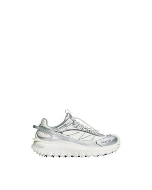 Moncler Moncler Trailgrip Gtx Leather Trainers - White