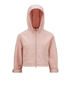 Moncler Giacca Impermeabile Con Cappuccio Vizille, Donna, Taglia - Rosa