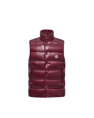 Moncler Chal Plumífero Tibb, Hombre, Talla - Rojo
